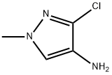 3-Chloro-1-methyl-1H-pyrazol-4-amine Structure