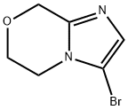3-bromo-5,6-dihydro-8H-imidazo[2,1-c][1,4]oxazine 구조식 이미지