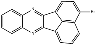 3-bromoacenaphtho[1,2-b]quinoxaline 구조식 이미지