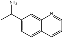 1-(quinolin-7-yl)ethanamine 구조식 이미지