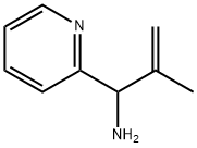 2-methyl-1-(pyridin-2-yl)prop-2-en-1-amine 구조식 이미지