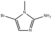 5-bromo-1-methyl-1H-imidazol-2-amine 구조식 이미지