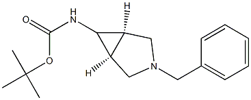 tert-butyl ((1R,5S,6s)-3-benzyl-3-azabicyclo[3.1.0]hexan-6-yl)carbamate 구조식 이미지