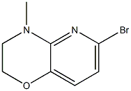 6-Bromo-4-methyl-3,4-dihydro-2H-pyrido[3,2-b][1,4]oxazine 구조식 이미지