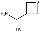thietan-3-ylmethanamine hydrochloride Structure