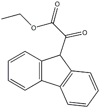 Ethyl 2-(9H-fluoren-9-yl)-2-oxoacetate Structure