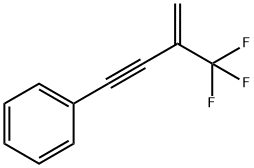 [3-(Trifluoromethyl)-3-buten-1-ynyl]benzene Structure