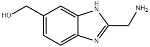 [2-(aminomethyl)-1H-1,3-benzodiazol-5-yl]methanol Structure