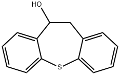 10,11-Dihydrodibenzo[b,f]thiepin-10-ol Structure