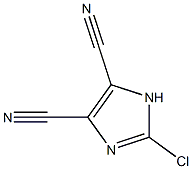 2-chloro-1H-imidazole-4,5-dicarbonitrile Structure