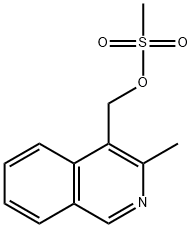 (3-methylisoquinolin-4-yl)methyl methanesulfonate Structure