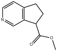 methyl 6,7-dihydro-5H-cyclopenta[c]pyridine-7-carboxylate 구조식 이미지