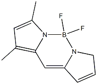4,4-Difluoro-1,3-dimethyl-4-bora-3a,4a-diaza-s-indacene Structure
