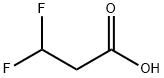 3,3-Difluoropropanoic acid Structure