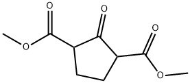 1,3-dimethyl-2-oxocyclopentane-1,3-dicarboxylic acid Structure