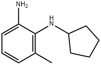 N1-cyclopentyl-6-methylbenzene-1,2-diamine Structure