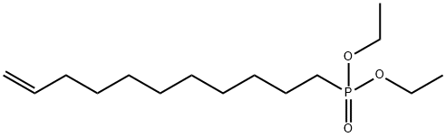 DIETHYL-10-UNDECENYLPHOSPHONATE Structure