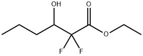 Ethyl2,2-difluoro-3-hydroxyhexanoate Structure