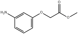 (3-Aminophenoxy)acetic acid methyl ester Structure