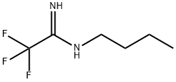 N-Butyl-2,2,2-trifluoroacetimidamide 구조식 이미지