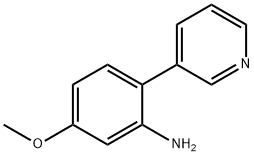 5-Methoxy-2-(pyridin-3-yl)aniline Structure