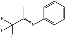 N-(2,2,2-Trifluoro-1-methylethylidene)benzenamine Structure