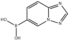 [1,2,4]Triazolo[1,5-A]Pyridine-6-Boronic Acid Structure