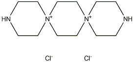 3,12-diaza-6,9-diazoniadispiro[5.2.5.2]hexadecane dichloride 구조식 이미지