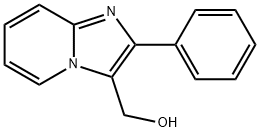 (2-Phenyl-imidazo[1,2-a]pyridin-3-yl)-methanol 구조식 이미지