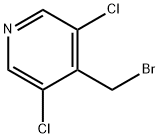 4-(bromomethyl)-3,5-dichloropyridine 구조식 이미지