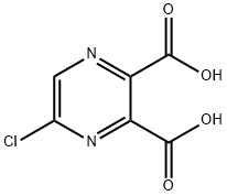 5-Chloropyrazine-2,3-dicarboxylic acid Structure