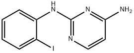 N2-(2-Iodophenyl)pyrimidine-2,4-diamine 구조식 이미지