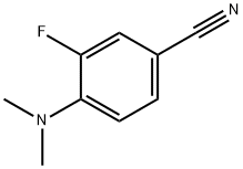 4-(dimethylamino)-3-fluorobenzonitrile 구조식 이미지