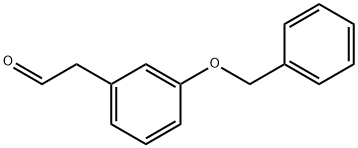 Benzeneacetaldehyde, 3-(phenylmethoxy)- Structure