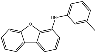 N-(m-tolyl)dibenzo[b,d]furan-4-amine 구조식 이미지