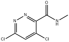 4,6-dichloro-N-methylpyridazine-3-carboxamide 구조식 이미지