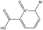 2-Bromo-6-Carboxy-1-Oxo-1,2-Dihydropyridin-1-Ium Structure