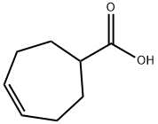Cyclohept-4-enecarboxylic acid 구조식 이미지