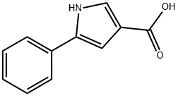 2-phenyl-1H-pyrrole-4-carboxylic acid Structure