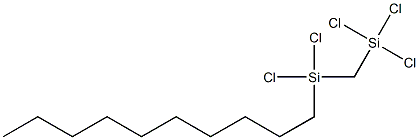 1,1,1,3,3-Pentachloro-1,3-Disilatridecane 구조식 이미지