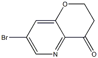 7-Bromo-2,3-dihydro-pyrano[3,2-b]pyridin-4-one Structure