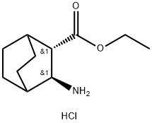 ethyl(1R,2S,3S,4R)-3-aminobicyclo[2.2.2]octane-2-carboxylatehydrochloride 구조식 이미지