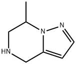 7-methyl-4H,5H,6H,7H-pyrazolo[1,5-a]pyrazine Structure