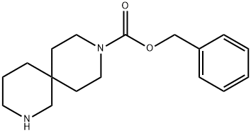 benzyl 2,9-diazaspiro[5.5]undecane-9-carboxylate Structure