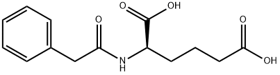 (R)-2-Phenylacetylamino-hexanedioic acid Structure