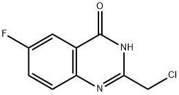 2-(chloromethyl)-6-fluoroquinazolin-4(3H)-one Structure