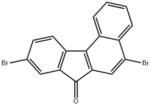 5,9-dibromo-7H-benzo[c]fluoren-7-one Structure