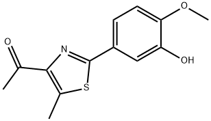 1638148-85-2 1-(2-(3-hydroxy-4-methoxyphenyl)-5-methylthiazol-4-yl)-ethan-1-one