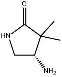 (4S)-4-amino-3,3-dimethylpyrrolidin-2-one Structure