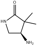 (4R)-4-amino-3,3-dimethylpyrrolidin-2-one Structure